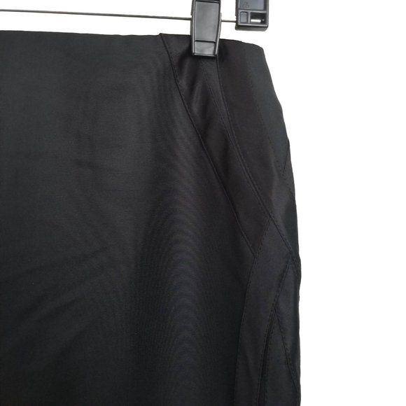 Auth VALENTINO Spa Front Zip Straight Leg Pants 100% Silk Size 6 - Picture 5 of 11